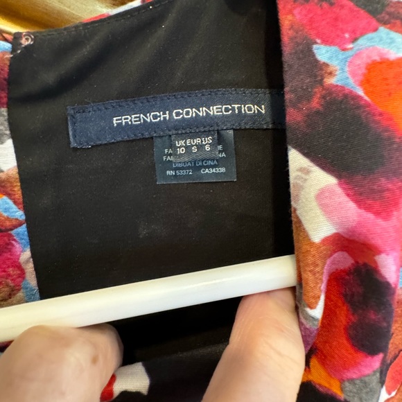 French connection dress multicolored with pockets worn once - Picture 3 of 7